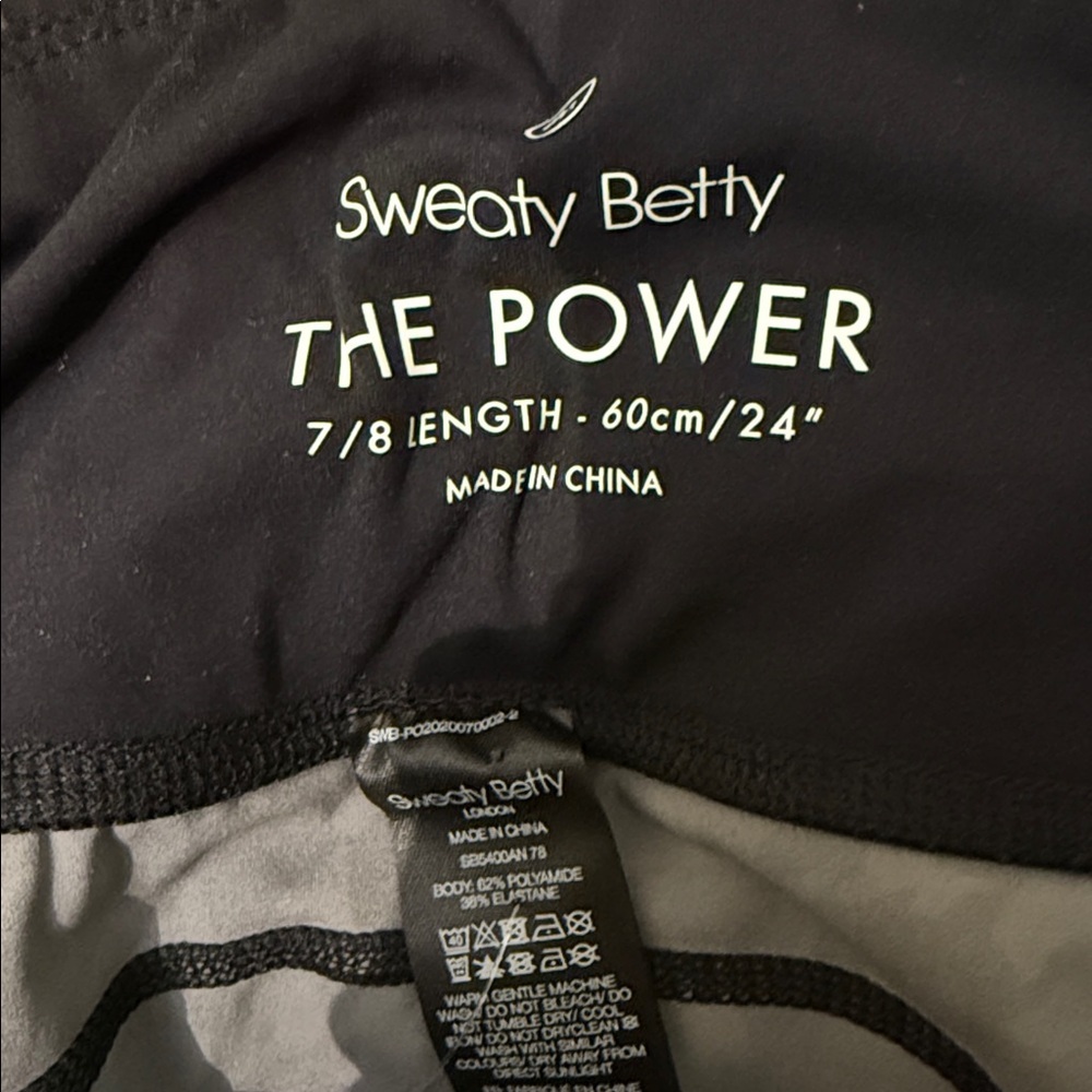 Sweaty Betty Women's NWT Black Leopard Print Legging - Picture 7 of 7